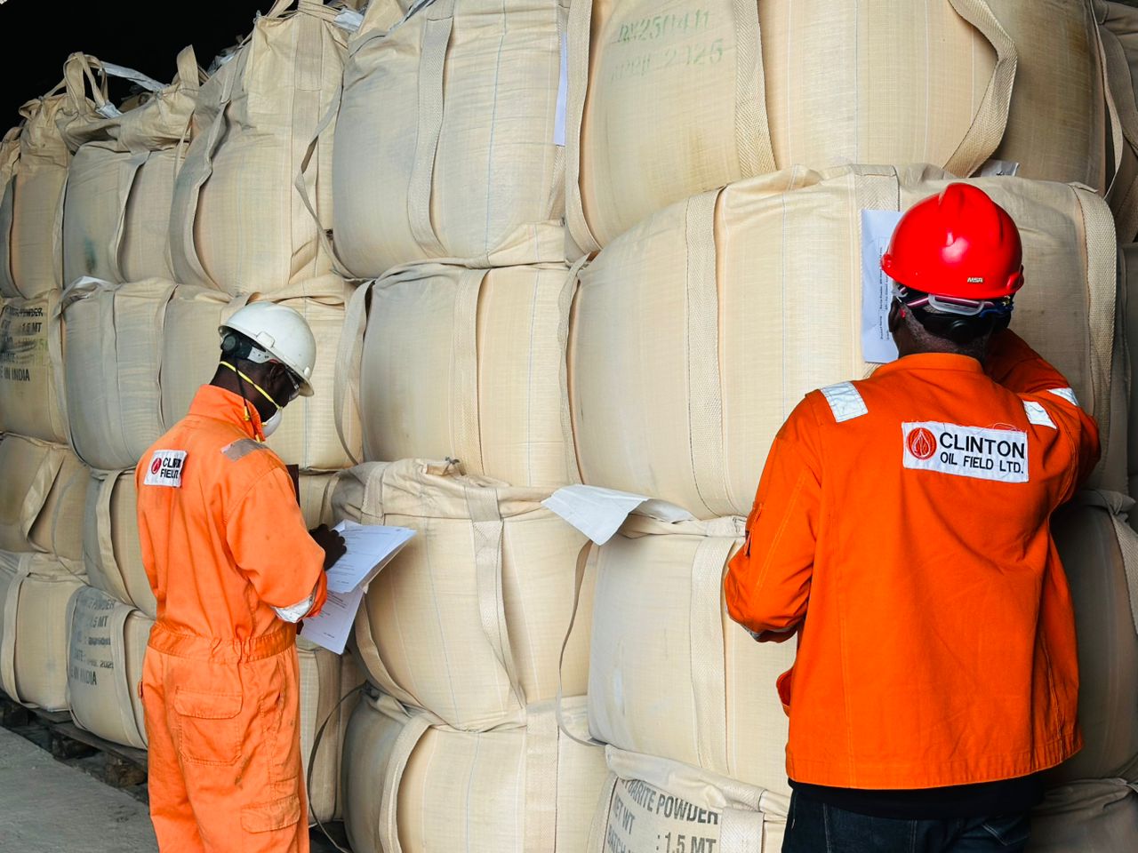 Field crew on site